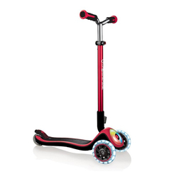 Самокати - Самокат Globber Elite prime червоний з підсвічуванням (444-802) Самокати - Самокат Globber Elite prime червоний з підсвічуванням (444-802)