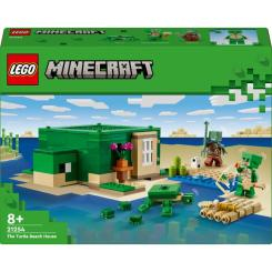 Конструктори LEGO - Конструктор LEGO Minecraft Пляжний будинок у формі черепахи (21254) Конструктори LEGO - Конструктор LEGO Minecraft Пляжний будинок у формі черепахи (21254)