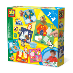 Набори для творчості - Набір для творчості Ses Creative My first Де живуть тваринки (14401S) Набори для творчості - Набір для творчості Ses Creative My first Де живуть тваринки (14401S)