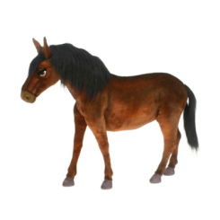 М'які іграшки Hansa - М'яка іграшка Hansa Верховий кінь 70 см (4806021901205) М'які іграшки Hansa - М'яка іграшка Hansa Верховий кінь 70 см (4806021901205)