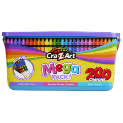 Канцтовари - Крейда воскова Cra-Z-Art з боксом для зберігання 200 шт (10316CRA) Канцтовари - Крейда воскова Cra-Z-Art з боксом для зберігання 200 шт (10316CRA)