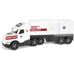 Транспорт і спецтехніка - Ігровий набір Wader Magic Truck Авто швидка допомога (36211) Транспорт і спецтехніка - Ігровий набір Wader Magic Truck Авто швидка допомога (36211)
