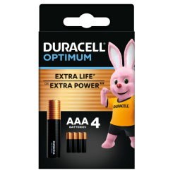 Акумулятори і батарейки - Батарейки алкаліновi Duracell Optimum AAA CEE GEN3 4 штуки (5000394158726) Акумулятори і батарейки - Батарейки алкаліновi Duracell Optimum AAA CEE GEN3 4 штуки (5000394158726)