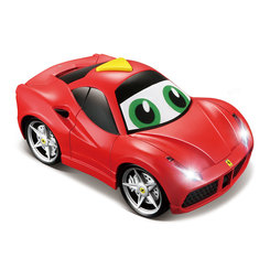 Машинки для малюків - Машинка іграшкова Bb Junior Ferrari 488 GTB світло/звук (16-81002) Машинки для малюків - Машинка іграшкова Bb Junior Ferrari 488 GTB світло/звук (16-81002)