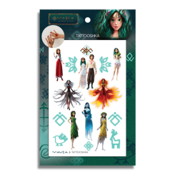 Косметика - Набір тату для тіла Tattooshka Мавка та Русалки (4825800011010) Косметика - Набір тату для тіла Tattooshka Мавка та Русалки (4825800011010)