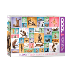 Пазли - Пазл Eurographics Йога кішки 1000 елементів (6000-0953) Пазли - Пазл Eurographics Йога кішки 1000 елементів (6000-0953)