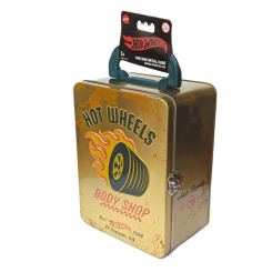 Паркінги і гаражі - Вінтажний контейнер Hot Wheels для 18 машинок золотистий (HWCC22G) Паркінги і гаражі - Вінтажний контейнер Hot Wheels для 18 машинок золотистий (HWCC22G)