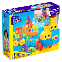 Блокові конструктори - Конструктор Mega Bloks Музичний паровозик (FWK22) Блокові конструктори - Конструктор Mega Bloks Музичний паровозик (FWK22)