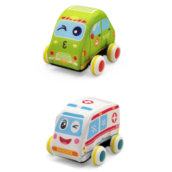 Машинки для малюків - Ігровий набір Iggy Ziggy М'які машинки (3858894675494) Машинки для малюків - Ігровий набір Iggy Ziggy М'які машинки (3858894675494)