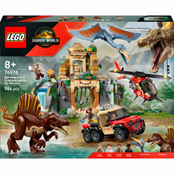 Конструктори LEGO - Конструктор LEGO Jurassic World Повітряна місія зі спинозавром і кетцалькоатлем (76976) Конструктори LEGO - Конструктор LEGO Jurassic World Повітряна місія зі спинозавром і кетцалькоатлем (76976)