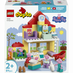 Конструктори LEGO - Конструктор LEGO DUPLO Peppa Pig Сімейний будинок (10467) Конструктори LEGO - Конструктор LEGO DUPLO Peppa Pig Сімейний будинок (10467)