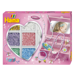 Мозаїка - Термомозаїка Hama Midi Набір для творчості Модні прикраси Квіти зі скринькою (HM-3707) Мозаїка - Термомозаїка Hama Midi Набір для творчості Модні прикраси Квіти зі скринькою (HM-3707)