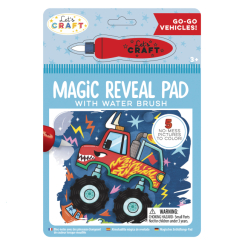 Товари для малювання - Водні розмальовки Let's Craft Магічні перетворення Транспортні засоби (MRP012) Товари для малювання - Водні розмальовки Let's Craft Магічні перетворення Транспортні засоби (MRP012)