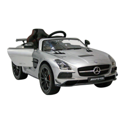Електромобілі - Електромобіль Kidsauto Mercedes-Benz SLS AMG сріблястий (SX 128/SX 128-1) Електромобілі - Електромобіль Kidsauto Mercedes-Benz SLS AMG сріблястий (SX 128/SX 128-1)