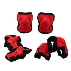 Захисне спорядження - Комплект захисту Johntoy Sports active ХS червоно-чорний (20269_1) Захисне спорядження - Комплект захисту Johntoy Sports active ХS червоно-чорний (20269_1)