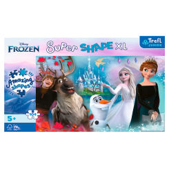Пазли - Пазл Trefl Super Shape XL Чудовий світ Анни та Ельзи (50017) Пазли - Пазл Trefl Super Shape XL Чудовий світ Анни та Ельзи (50017)