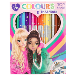Канцтовари - Набір олівців Top Model з точилкою 18 шт (0412215) Канцтовари - Набір олівців Top Model з точилкою 18 шт (0412215)