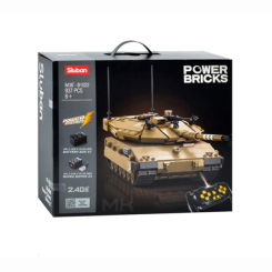 Конструктори з унікальними деталями - Конструктор Sluban Танк 937 деталей (M38-B1022) Конструктори з унікальними деталями - Конструктор Sluban Танк 937 деталей (M38-B1022)