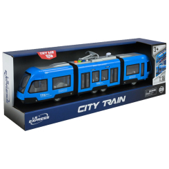 Залізниці та потяги - Іграшковий поїзд Країна Іграшок Блакитний (WY930AB/1) Залізниці та потяги - Іграшковий поїзд Країна Іграшок Блакитний (WY930AB/1)