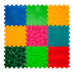 Розвивальні килимки - Масажний килимок Ortek Мікс Пазли 9 елементів (4820264130024) Розвивальні килимки - Масажний килимок Ortek Мікс Пазли 9 елементів (4820264130024)