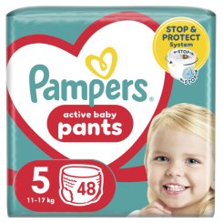 Підгузки - Підгузки-трусики Pampers Active baby Junior 11-17 кг 48 шт (8006540069325) Підгузки - Підгузки-трусики Pampers Active baby Junior 11-17 кг 48 шт (8006540069325)