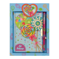 Канцтовари - Подарунковий набір Malevaro Льодяники (640711-A) Канцтовари - Подарунковий набір Malevaro Льодяники (640711-A)