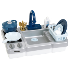 Дитячі кухні та побутова техніка - Ігровий набір Klein Мийка Miele з функцією води та варильною поверхнею (7166) Дитячі кухні та побутова техніка - Ігровий набір Klein Мийка Miele з функцією води та варильною поверхнею (7166)