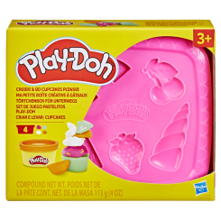 Набори для ліплення - Набір для творчості Play-Doh Робимо кекси (F6914/F7527) Набори для ліплення - Набір для творчості Play-Doh Робимо кекси (F6914/F7527)