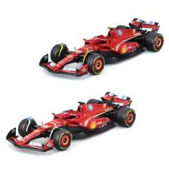 Автомоделі - Набір автомоделей Bburago Racing Ferrari SF-24 (18-36839) Автомоделі - Набір автомоделей Bburago Racing Ferrari SF-24 (18-36839)