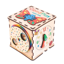 Розвивальні іграшки - Розвивальна іграшка Good Play Бізікубик Малюк (К101) Розвивальні іграшки - Розвивальна іграшка Good Play Бізікубик Малюк (К101)