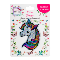 Біжутерія та аксесуари - Стікер для одягу Lukky Єдиноріг (T19705) Біжутерія та аксесуари - Стікер для одягу Lukky Єдиноріг (T19705)