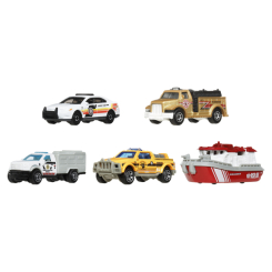 Автомоделі - Набір автомоделей Matchbox MBX rescue IV (С1817/JBX32) Автомоделі - Набір автомоделей Matchbox MBX rescue IV (С1817/JBX32)