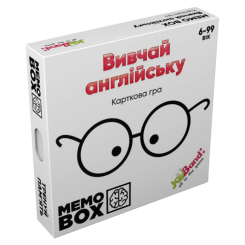 Настільні ігри - Настільна гра JoyBand MemoBox Вивчай англійську (MB0004) Настільні ігри - Настільна гра JoyBand MemoBox Вивчай англійську (MB0004)