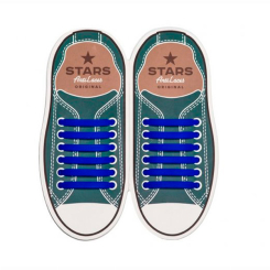 Захисне спорядження - Силіконові антишнурки AntiLaces Stars 57 мм 12 шт сині (SLBL565) Захисне спорядження - Силіконові антишнурки AntiLaces Stars 57 мм 12 шт сині (SLBL565)