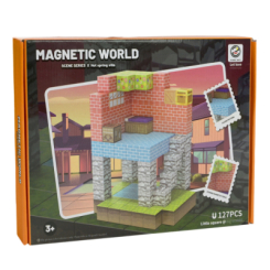 Магнітні конструктори - Магнітний конструктор Країна Іграшок 127 деталей (Z019A) Магнітні конструктори - Магнітний конструктор Країна Іграшок 127 деталей (Z019A)
