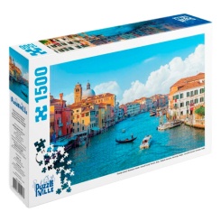 Пазли - Пазл Puzzleville Гранд-канал Венеція 1500 елементів (PZL1500_7) Пазли - Пазл Puzzleville Гранд-канал Венеція 1500 елементів (PZL1500_7)