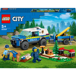Конструктори LEGO - Конструктор LEGO City Мобільний майданчик для дресерування поліцейських собак (60369) Конструктори LEGO - Конструктор LEGO City Мобільний майданчик для дресерування поліцейських собак (60369)
