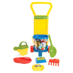 Набори для пісочниці - Набір для піску WADER Візок Щенячий патруль (81170) Набори для пісочниці - Набір для піску WADER Візок Щенячий патруль (81170)