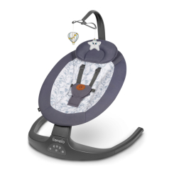 Крісла-качалки - Крісло-качалка Lionelo Ralf grey white (LO-RALF GREY WHITE) Крісла-качалки - Крісло-качалка Lionelo Ralf grey white (LO-RALF GREY WHITE)