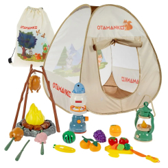 Намети - Ігровий набір Otamanko Мандруй та готуй Кемпінг (4820242927882) Намети - Ігровий набір Otamanko Мандруй та готуй Кемпінг (4820242927882)