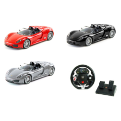 Радіокеровані моделі - Автомодель MZ Porsche 918 на радіокеруванні 1:14 асортимент (2246J) Радіокеровані моделі - Автомодель MZ Porsche 918 на радіокеруванні 1:14 асортимент (2246J)