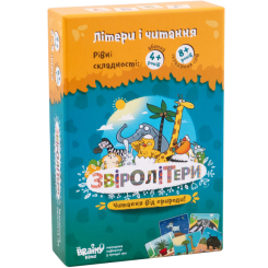 Настільні ігри - Настільно-друкована гра The Brainy Band Звіролітери (4820219540304) Настільні ігри - Настільно-друкована гра The Brainy Band Звіролітери (4820219540304)