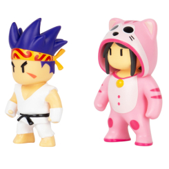 Фігурки персонажів - Набір ігрових фігурок Stumble Guys Сенсей Фаєрфіст та Мяумер (SG2015-3) Фігурки персонажів - Набір ігрових фігурок Stumble Guys Сенсей Фаєрфіст та Мяумер (SG2015-3)