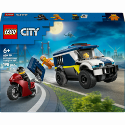 Конструктори LEGO - Конструктор LEGO City Поліцейський фургон для перевезення в'язнів (60479) Конструктори LEGO - Конструктор LEGO City Поліцейський фургон для перевезення в'язнів (60479)