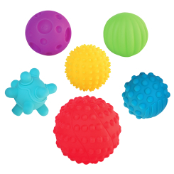 Розвивальні іграшки - Розвивальна іграшка Kiddi Smart Сенсорні м'ячики (4434-KS) Розвивальні іграшки - Розвивальна іграшка Kiddi Smart Сенсорні м'ячики (4434-KS)