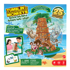 Настільні ігри - Настільна гра Mattel Games Мавпочки-акробатки на дереві (HTW65) Настільні ігри - Настільна гра Mattel Games Мавпочки-акробатки на дереві (HTW65)