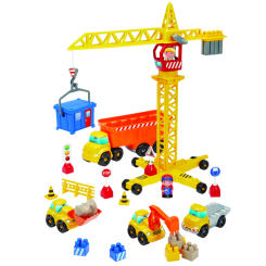 Конструктори з унікальними деталями - Конструктор Ecoiffier Abrick Міське будівництво (002999) Конструктори з унікальними деталями - Конструктор Ecoiffier Abrick Міське будівництво (002999)