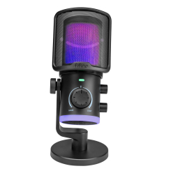 Мікрофони - Мікрофон конденсаторний Fifine Black (AM6) Мікрофони - Мікрофон конденсаторний Fifine Black (AM6)