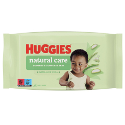 Пелюшки та серветки - Вологі серветки Huggies Natural Care 56 шт (5029053550152) Пелюшки та серветки - Вологі серветки Huggies Natural Care 56 шт (5029053550152)