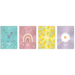 Канцтовари - Зошит Interdruk Metallic А5 32 аркуші в асортименті (326744) Канцтовари - Зошит Interdruk Metallic А5 32 аркуші в асортименті (326744)